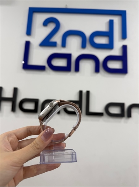 Đồng hồ Apple Watch series 7 - 41mm - VN/A - GPS - 32gb - Màu starlight - Pin 91% - Ngoại hình 97% - Cấn nhẹ 1 góc - Kèm sạc linh kiện 1