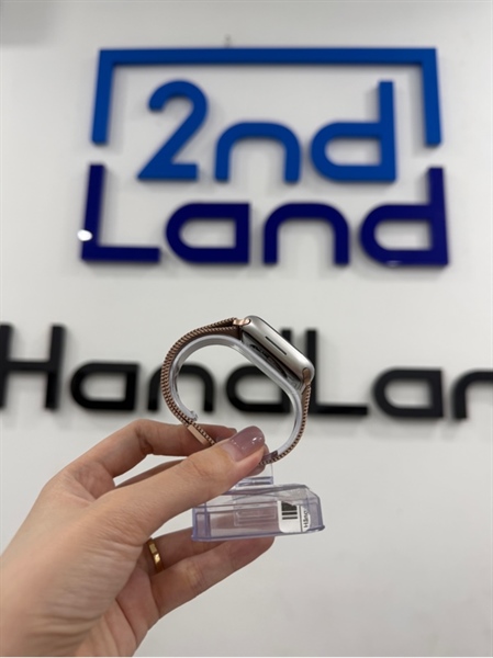 Đồng hồ Apple Watch series 7 - 41mm - VN/A - GPS - 32gb - Màu starlight - Pin 91% - Ngoại hình 97% - Cấn nhẹ 1 góc - Kèm sạc linh kiện 2