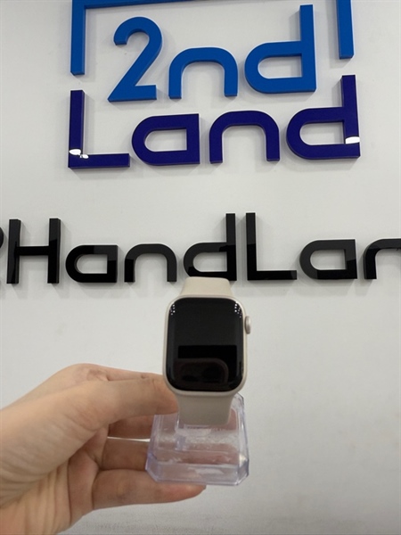 Đồng hồ Apple Watch Series 7 - 41mm - VN/A - GPS - 32GB - Màu Starlight - Pin 99% - Ngoại hình 98% - 1 điểm chết pixel màu hồng - Kèm sạc