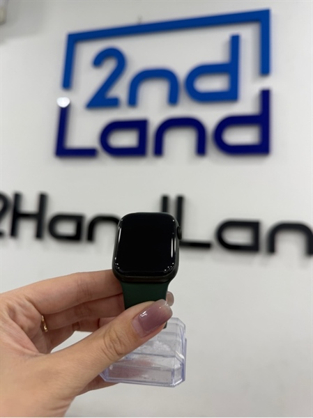 Đồng hồ Apple Watch Series 7 - 41mm - VN/A - GPS - Màu xanh lá - Pin thay 100% - Ngoại hình 98% - Kèm sạc