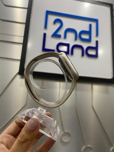 Đồng hồ Apple Watch Series 7/41mm - VN/A - LTE - Pin 100% thay new - Viền nhôm - Màu bạc - Ngoại hình: 98% - Kèm sạc 1