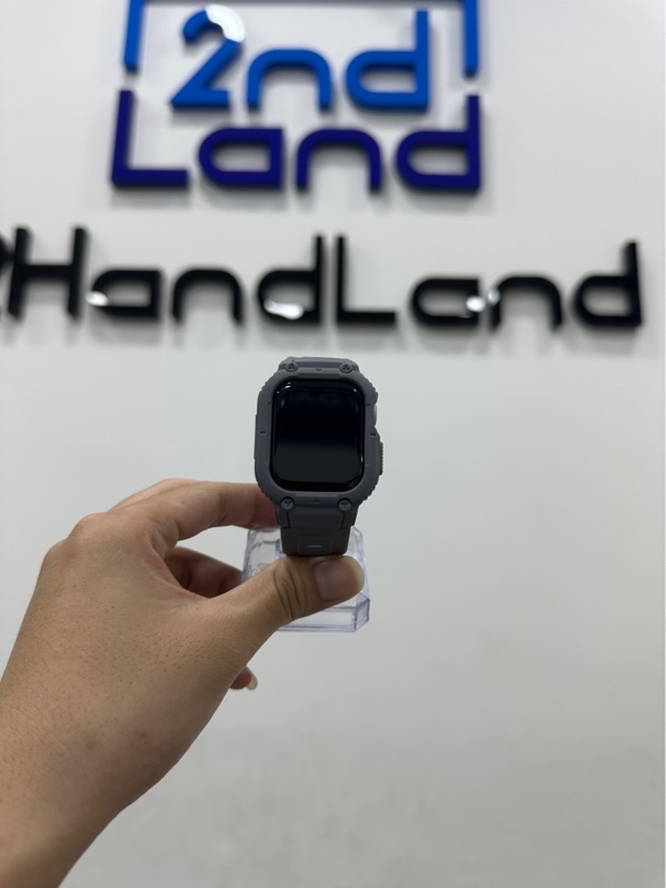 Đồng hồ Apple Watch Series 7/41mm - ZP/A - Bản GPS - Pin 100% thay - Viền nhôm - Màu Starlight - Ngoại hình 98% - Kèm sạc