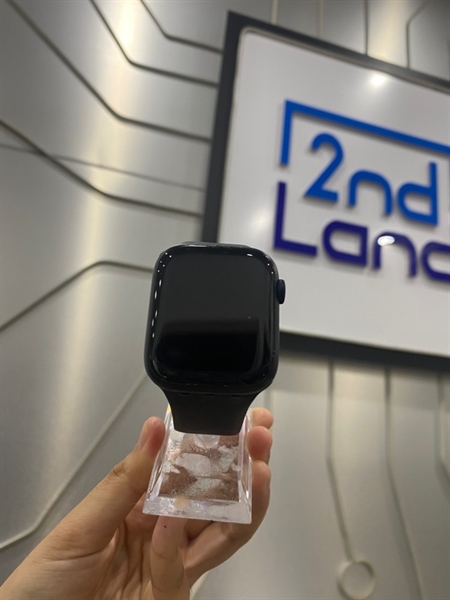 Đồng hồ Apple Watch Series 7/45mm - GPS - Pin 85% - Màu đen - Ngoại hình: 98% - Body - Kèm sạc