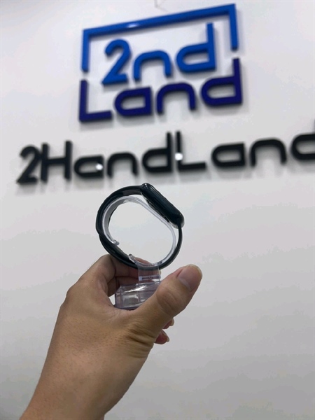Đồng hồ Apple Watch Series 7/45mm - KH/A - Bản LTE ( không hỗ trợ esim ) - Pin 92% - Viền nhôm - Màu đen - Ngoại hình 97% - Kèm sạc 1