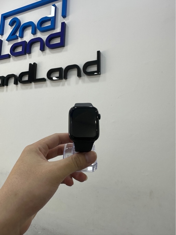 Đồng hồ Apple Watch Series 7/45mm - LL/A - Bản LTE không esim - Pin 100% thay new - Viền nhôm - Màu xanh đen - Ngoại hình 98% - Fullbox