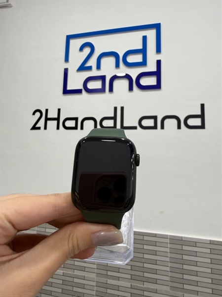 Đồng hồ Apple watch series 7 - 45mm - LL/A - GPS - Bản nhôm - Màu xanh lá - Pin 93% - Ngoại hình 98% - Fullbox 1