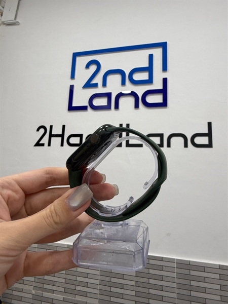 Đồng hồ Apple watch series 7 - 45mm - LL/A - GPS - Bản nhôm - Màu xanh lá - Pin 93% - Ngoại hình 98% - Fullbox 2