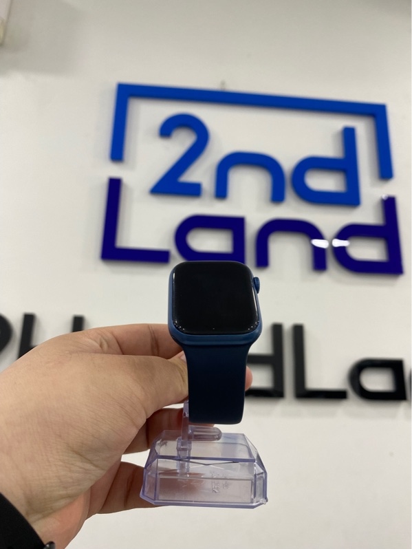 Đồng hồ Apple watch series 7 - 45mm - LL/A - GPS - Màu xanh - Pin thay 100% - Ngoại hình 98%- Kèm sạc