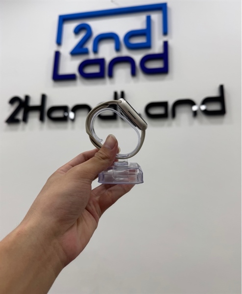 Đồng hồ Apple Watch Series 7/45mm - PA/A - Bản LTE hỗ trợ esim - Pin 84% - Màu trắng - Ngoại hình 98% - Kèm sạc 2