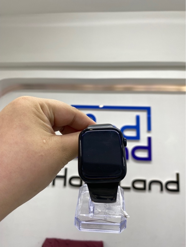 Đồng hồ Apple Watch Series 7 - 45mm - PA/A - Ceramic case - LTE ( esim ) - Viền nhôm - Pin 89% - Màu xanh - Ngoại hình 98% - Box + Sạc