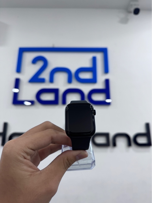 Đồng hồ Apple watch series 7 -45mm - PA/A - GPS - 32GB - Màu midnight - Pin 100% - Ngoại hình 98% - Kèm sạc
