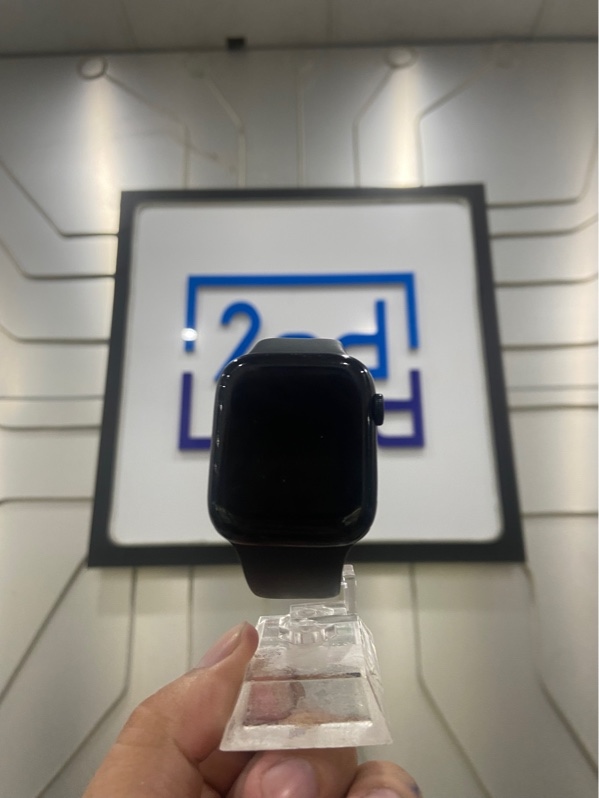 Đồng hồ Apple Watch Series 7/45mm - PA/A - LTE có hỗ trợ Esim - Pin 97% - Bản nhôm - Màu đen - Ngoại hình: 97% - Kèm sạc