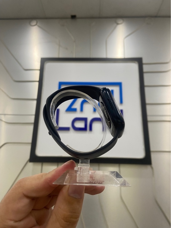 Đồng hồ Apple Watch Series 7/45mm - PA/A - LTE có hỗ trợ Esim - Pin 97% - Bản nhôm - Màu đen - Ngoại hình: 97% - Kèm sạc