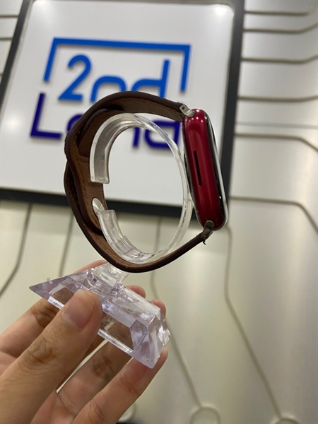 Đồng hồ Apple Watch Series 7/45mm - VN/A - 32GB - GPS - Pin 100% thay new - Màu đỏ - Ngoại hình: 98% - Kèm sạc 1