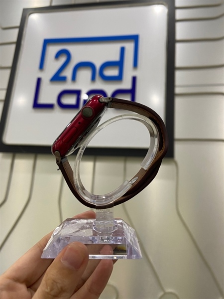 Đồng hồ Apple Watch Series 7/45mm - VN/A - 32GB - GPS - Pin 100% thay new - Màu đỏ - Ngoại hình: 98% - Kèm sạc 2