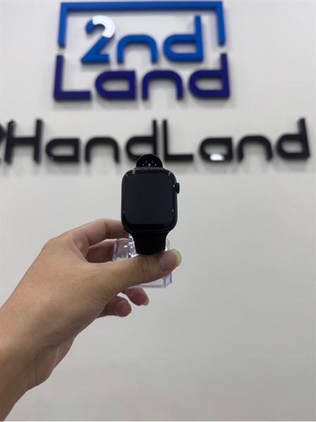 Đồng hồ Apple Watch Series 7/45mm - VN/A - Bản GPS - Pin 100% - Viền nhôm - Màu xanh - Ngoại hình 98% - Kèm sạc