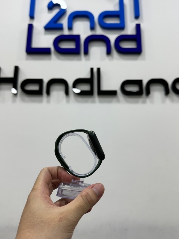 Đồng hồ Apple Watch Series 7/45mm - VN/A - Bản LTE có esim - Pin 100% thay new - Viền nhôm - Màu xanh - Ngoại hình 98% - Kèm sạc