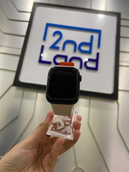 Đồng hồ Apple Watch Series 7/45mm - VN/A - GPS - 32GB - Pin 100% thay new - Màu đen - Ngoại hình: 98% - Body