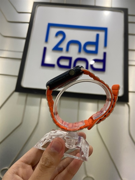 Đồng hồ Apple Watch Series 7/45mm - VN/A - GPS - 32GB - Pin 100% thay new - Màu đen - Ngoại hình: 98% - Body 2