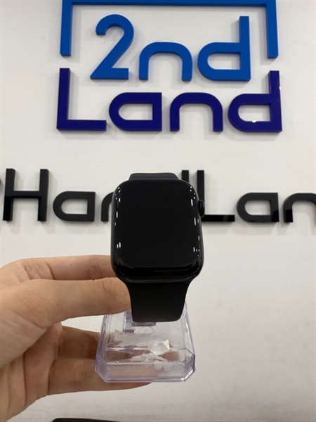 Đồng hồ Apple Watch Series 7 - 45mm - VN/A - GPS - Bản nhôm - Màu xanh đen - Pin thay 100% - Ngoại hình 97% - viền trầy , tróc sơn - Kèm sạc