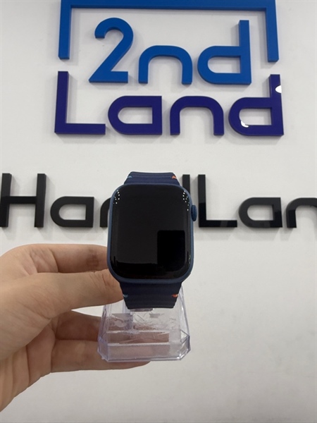 Đồng hồ Apple Watch Series 7 - 45mm - VN/A - GPS - Màu xanh - Pin thay 100% - Ngoại hình 98% - Kèm sạc