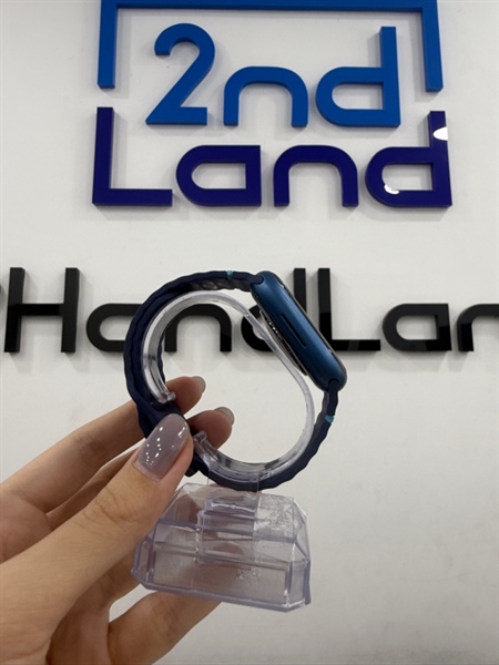 Đồng hồ Apple Watch Series 7 - 45mm - VN/A - GPS - Màu xanh - Pin thay 100% - Ngoại hình 98% - Kèm sạc 2