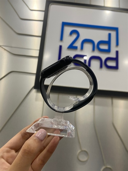 Đồng hồ Apple Watch Series 7/45mm - VN/A - GPS - Pin 100% thay new - Viền nhôm - Màu xanh đen - Ngoại hình: 98% - FullBox 2
