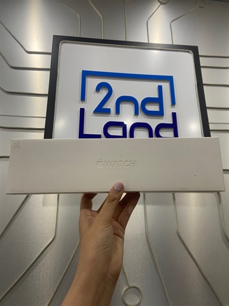 Đồng hồ Apple Watch Series 7/45mm - VN/A - GPS - Pin 100% thay new - Viền nhôm - Màu xanh đen - Ngoại hình: 98% - FullBox 3