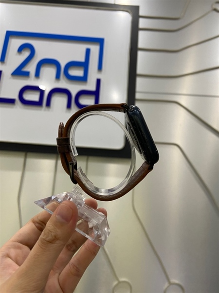 Đồng hồ Apple Watch Series 7/45mm - - VN/A - GPS - Pin 100% - Viền nhôm - Màu midnight blue - Ngoại hình: 97% - màn trầy vài vết - Kèm sạc 1