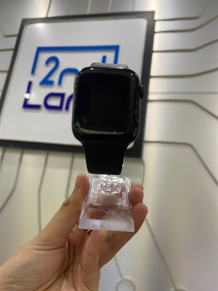 Đồng hồ Apple Watch Series 7/45mm - VN/A - GPS - Pin 96% - Viền nhôm - Màu đen - Ngoại hình: 98% - Kèm sạc
