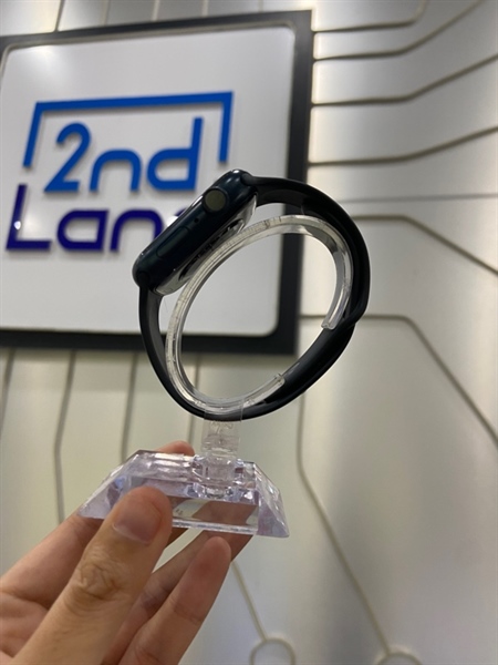 Đồng hồ Apple Watch Series 7/45mm - VN/A - GPS - Pin 96% - Viền nhôm - Màu đen - Ngoại hình: 98% - Kèm sạc 2