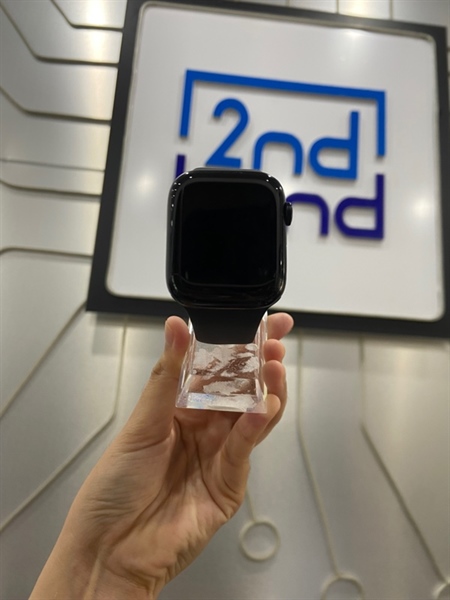 Đồng hồ Apple Watch Series 7/45mm - VN/A - LTE ( có esim ) - Pin 83% - Viền nhôm - Màu xanh - Ngoại hình: 98% - Kèm Box + sạc