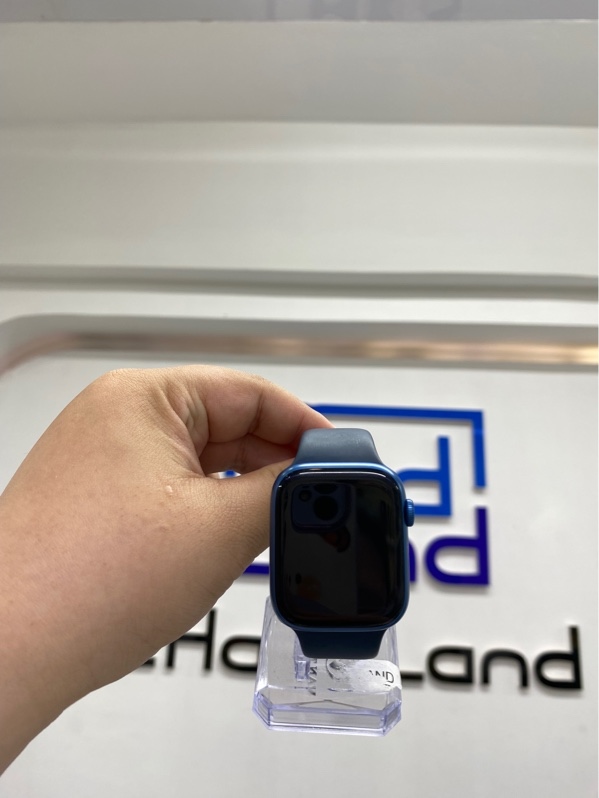 Đồng hồ Apple watch series 7 - GPS - VN/A - Bản nhôm - 32gb - 45mm - Màu xanh - Pin 87% - Ngoại hình 98% - Kèm sạc, Box