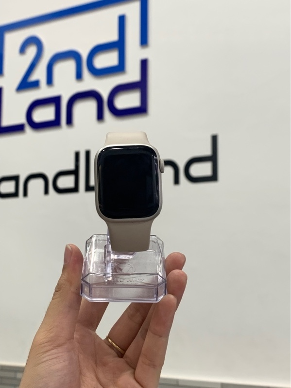 Đồng hồ Apple Watch Series 7 - LL/A - Màu trắng hồng - Pin 100% đã thay - Ngoại hình: 98% - Kèm sạc