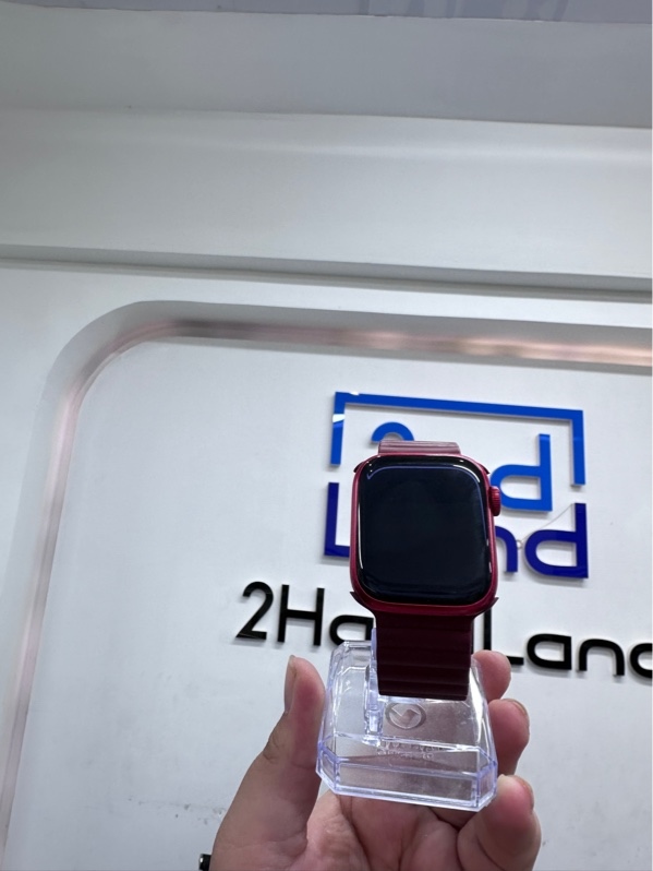 Đồng hồ Apple watch series 8 - 41mm - GPS - 32gb - Nhôm - Màu đỏ - Pin 92% - Ngoại hình 97% - Kèm sạc