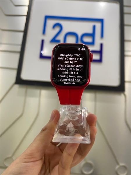 Đồng hồ Apple Watch Series 8/41mm - GPS - LL/A - Watch OS 11.6.1 - Màu đỏ - Ngoại hình: 98% - FullBox