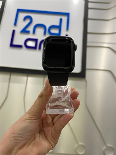 Đồng hồ Apple Watch Series 8/41mm - GPS - Pin 98% - Viền nhôm - Màu xanh - Ngoại hình: 98% - Kèm sạc