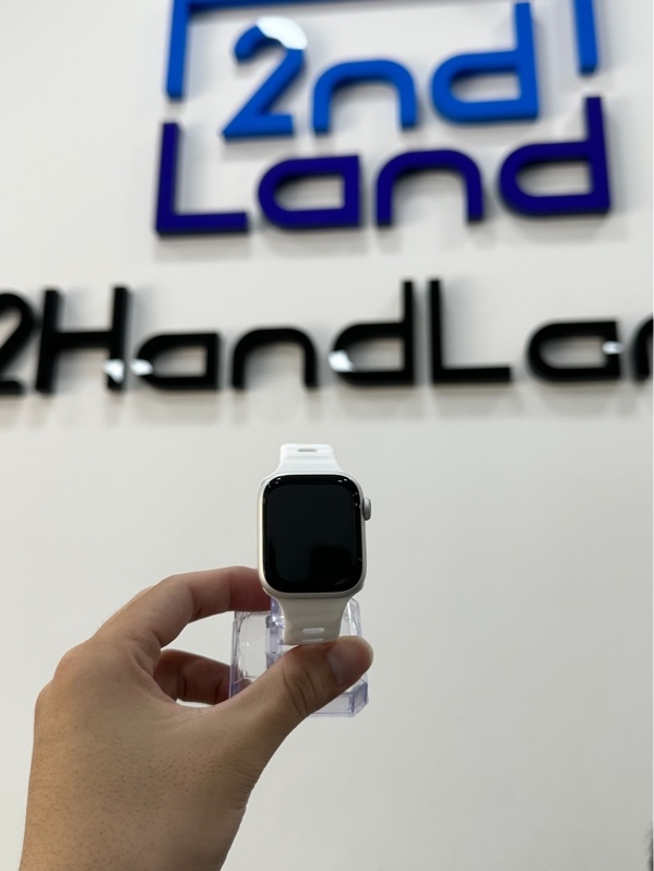Đồng hồ Apple Watch Series 8/41mm - Hàng trưng bày - PA/A - Bản GPS - Pin 91% - Viền nhôm - Màu bạc - Ngoại hình 98% - Kèm sạc