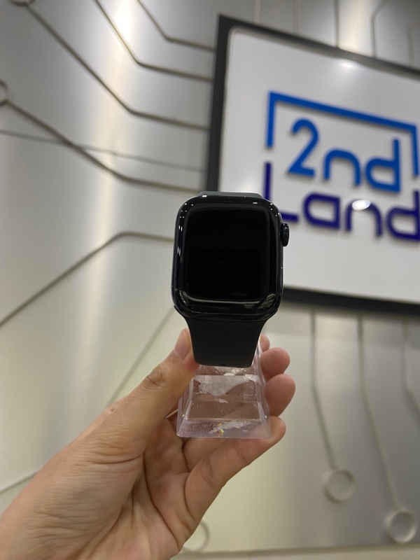 Đồng hồ Apple Watch Series 8/41mm - LL/A - GPS - Pin 90% - Viền nhôm - Màu xanh - Ngoại hình: 98% - Body