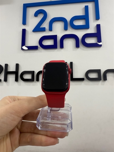Đồng hồ Apple Watch Series 8 - 41mm - LL/A - LTE không hỗ trợ esim - Màu đỏ - Pin 100% - Ngoại hình 97% - Kèm sạc