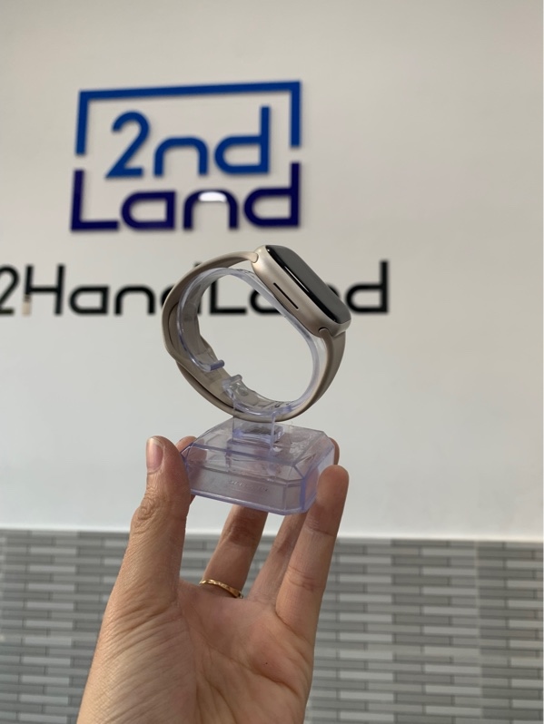 Đồng hồ Apple Watch Series 8 - 41mm - VN/A - Bản nhôm - Màu Starlight - Pin 89% - Ngoại hình: 97% - Kèm sạc