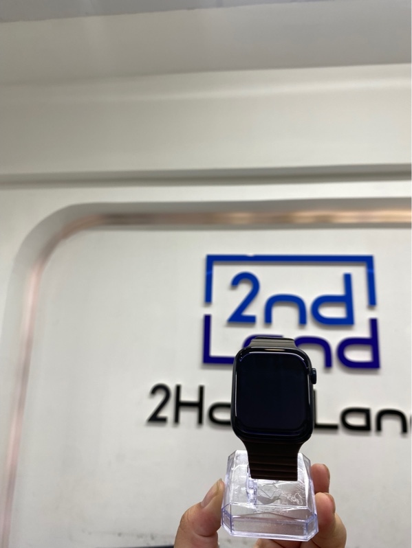 Đồng hồ Apple watch series 8 - 45mm - FD/A - LTE (hỗ trợ esim VN) - Nhôm - Màu midnight - Pin 86% - Ngoại hình 97.5% - Kèm sạc