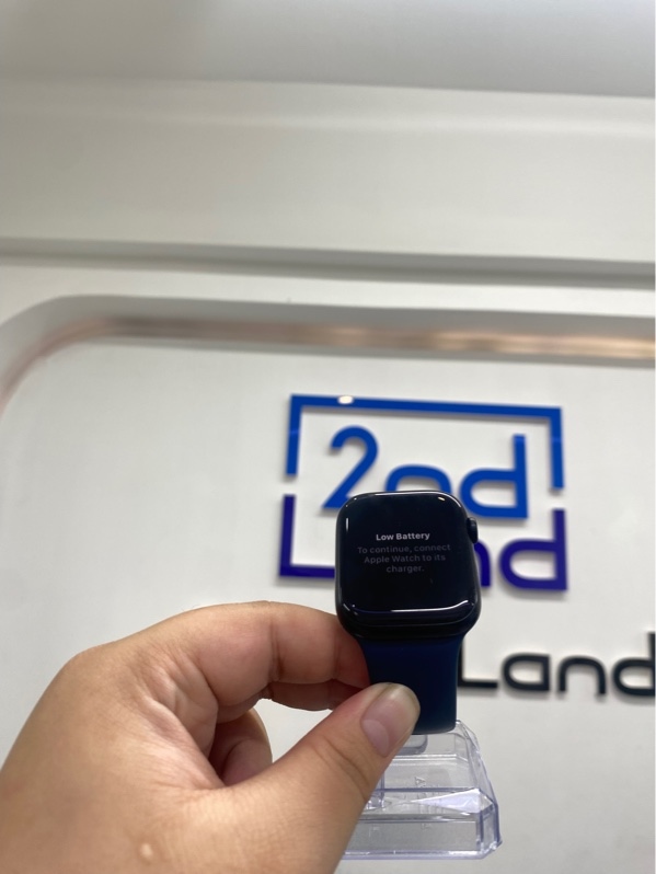 Đồng hồ Apple watch series 8 - 45mm - LL/A - GPS - 32gb - Màu xanh - Pin 98% - Ngoại hình 97,5% - Kèm sạc