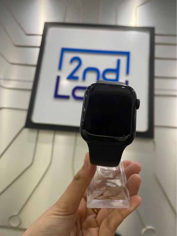 Đồng hồ Apple Watch Series 8/45mm - LL/A - GPS - Pin 91% - Viền nhôm - Màu xanh - Ngoại hình: 98% - Kèm Box + sạc