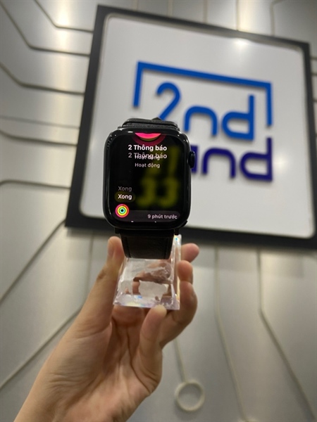 Đồng hồ Apple Watch Series 8/45mm - LL/A - GPS - Pin 96% - Màu xanh - Ngoại hình: 98% - Kèm sạc