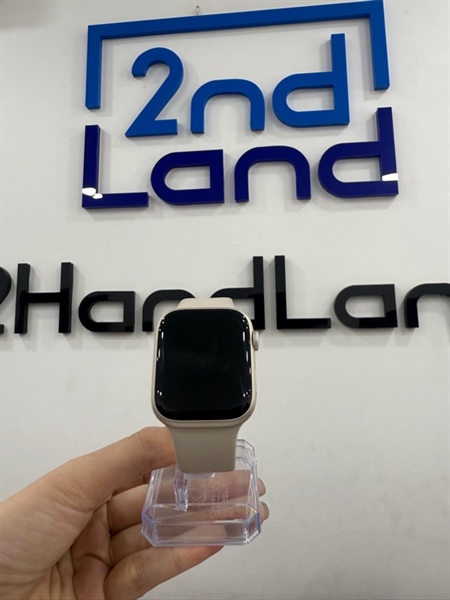 Đồng hồ Apple Watch Series 8 - 45mm - P/A - LTE có esim VN - Bản nhôm - Màu starlight - Pin 98% - Ngoại hình 98% - FullBox 1