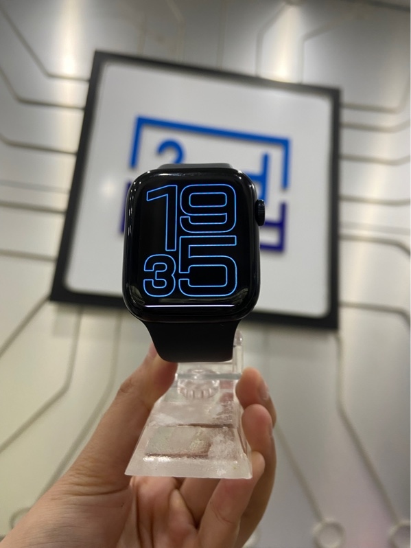Đồng hồ Apple Watch Series 8/45mm - PA/A - LTE (có hỗ trợ esim) - Pin 90% - Màu xanh đen - Ngoại hình: 98% - Kèm sạc