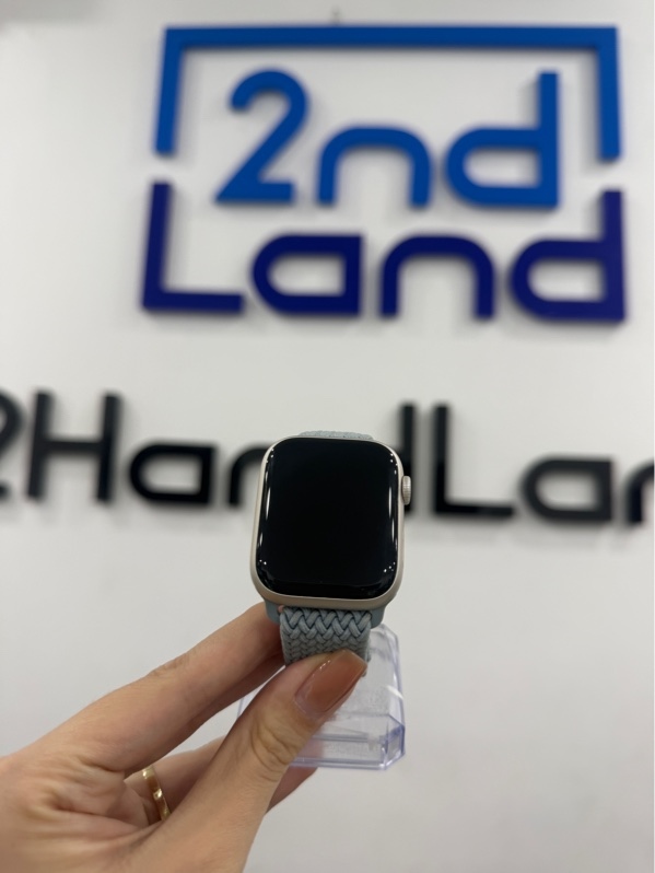 Đồng hồ Apple Watch Series 8 - 45mm - TH/A - GPS - 32Gb - Màu starlight - Pin 91% - Ngoại hình 98% - Kèm sạc, dây