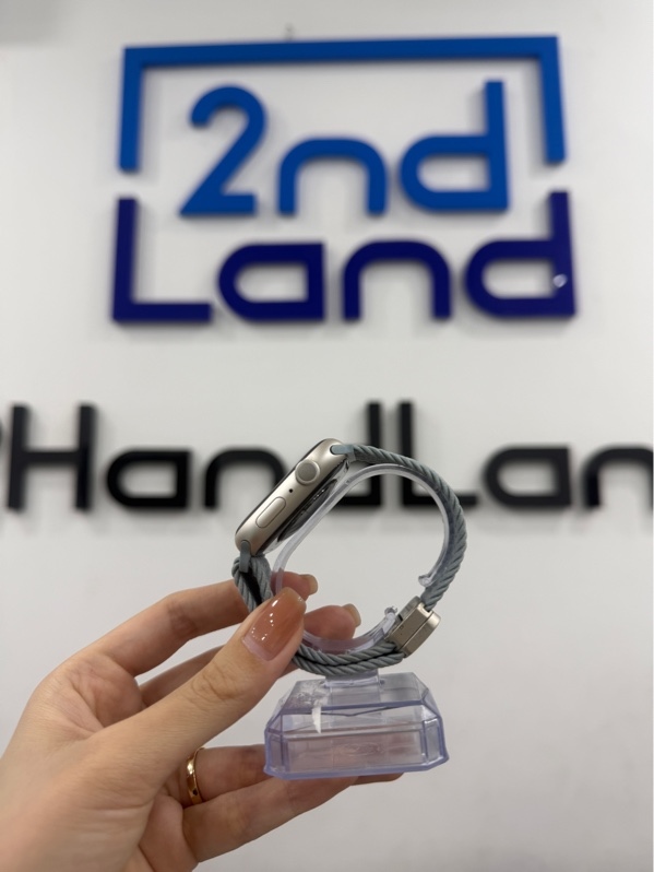 Đồng hồ Apple Watch Series 8 - 45mm - TH/A - GPS - 32Gb - Màu starlight - Pin 91% - Ngoại hình 98% - Kèm sạc, dây