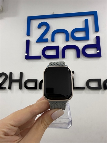 Đồng hồ Apple Watch Series 8 - 45mm - TH/A - GPS - Màu starlight - Pin 96% - Ngoại hình 98% - Kèm sạc linh kiện